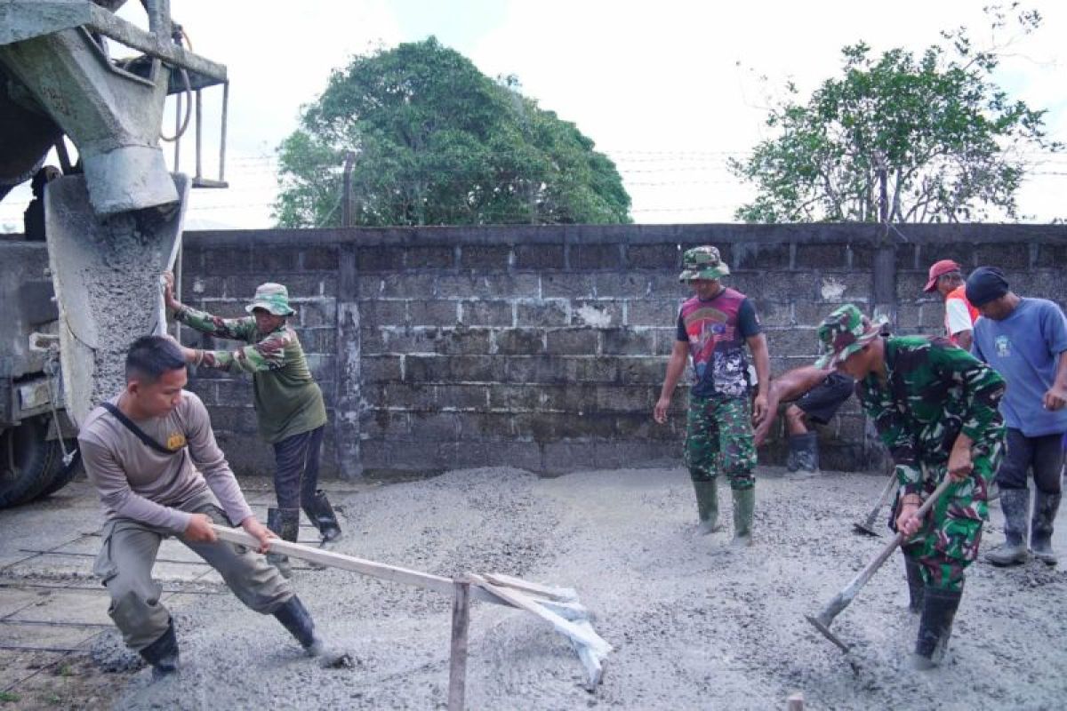 Tetesan Keringat Wujud Pengabdian Satgas TMMD Ke 123 Kodim 0907/Tarakan