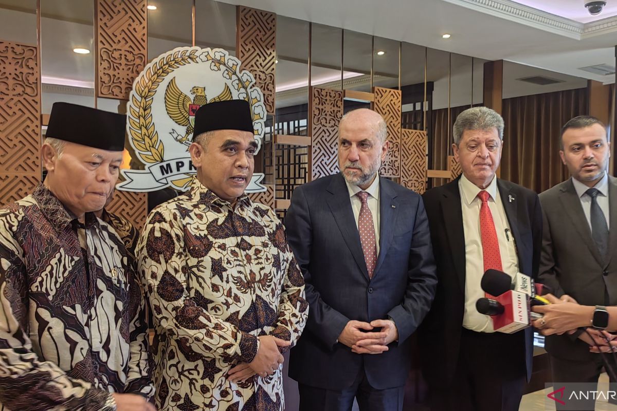 Ketua MPR sampaikan dukungan penolakan pemindahan rakyat Palestina