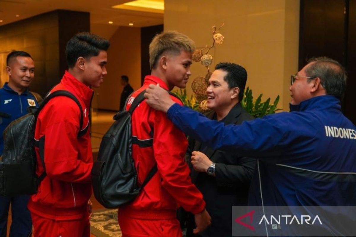 Rombongan pemain timnas Indonesia tiba di Sydney, Australia