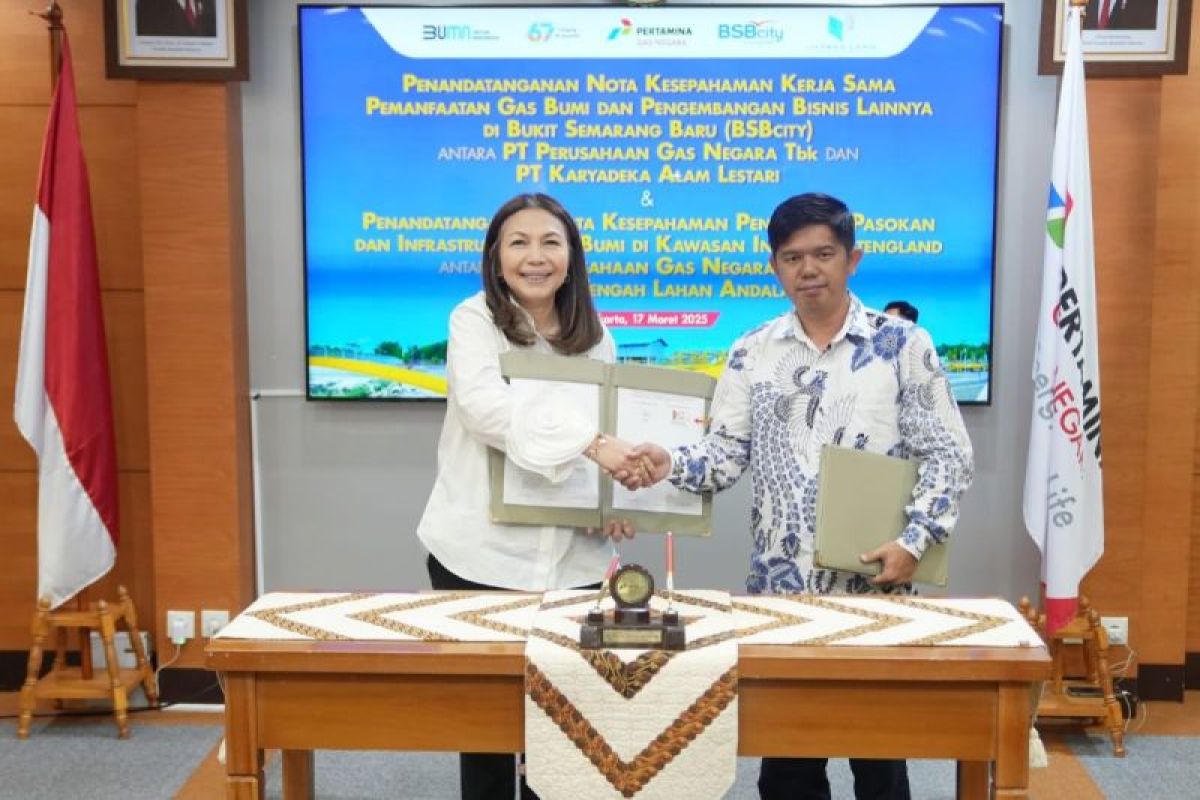 PGN siapkan pasokan gas bumi ke Kawasan Industri Jatengland