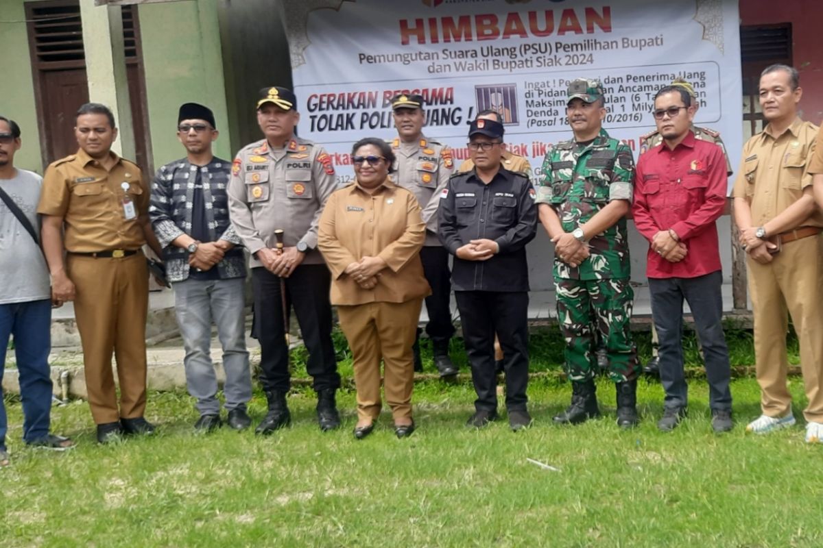 Wamendagri tinjau lokasi PSU di Siak, pastikan proses sesuai prosedur