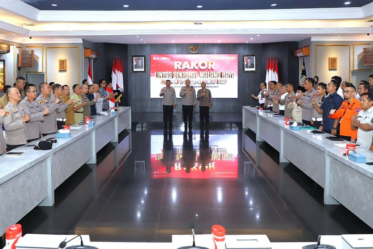 Polresta Malang fokuskan empat aspek saat Operasi Ketupat Semeru 2025