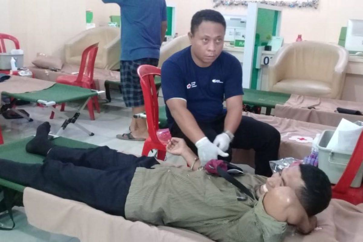 Stok darah PMI Malut di bulan Ramadhan menipis, golongan darah AB tidak tersedia