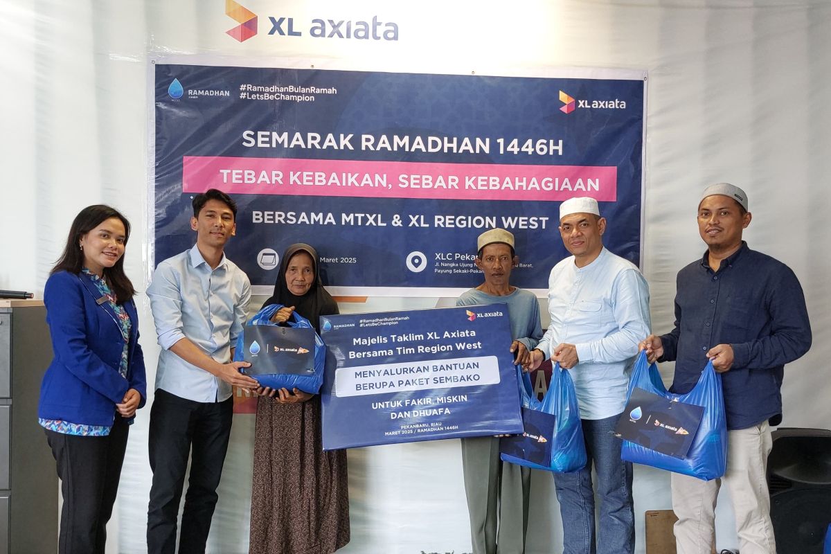 XL Axiata berbagi kebaikan lewat Semarak Ramadhan 1446H di Sumatera