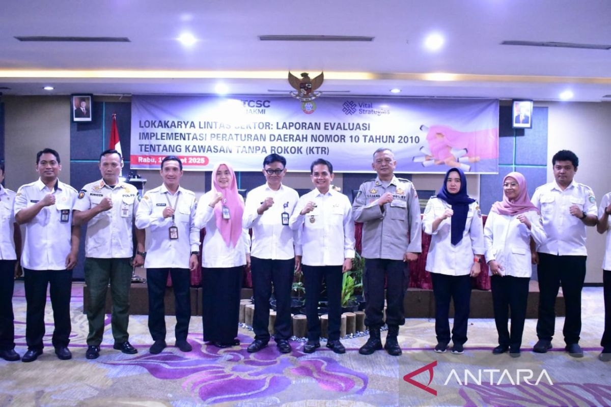 Pemkot Pontianak peringkat dua nasional Kawasan Tanpa Rokok