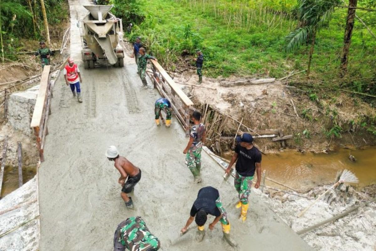 Langkah Bakti Satgas TMMD Ke 123 di Tarakan Selesai