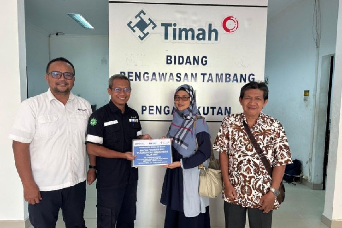 PT Timah bantu terbitkan 500 buku perjuangan HAS Hanandjoeddin