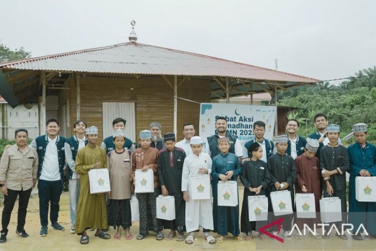 Serunya Sobat Aksi Ramadhan bareng PTPN IV Regional III di Pesantren Tualang