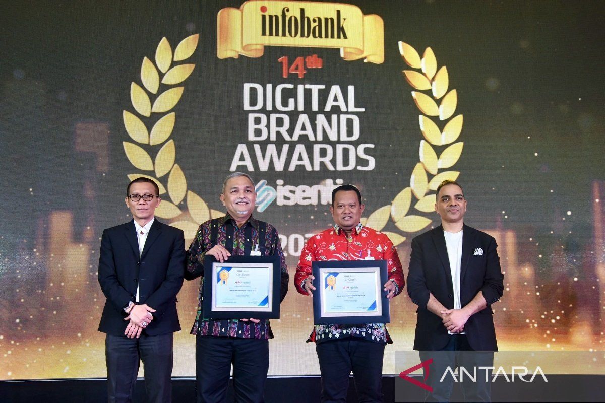 BRK Syariah raih 2 penghargaan Infobank-Isentia Digital Brand Appreciation 2025