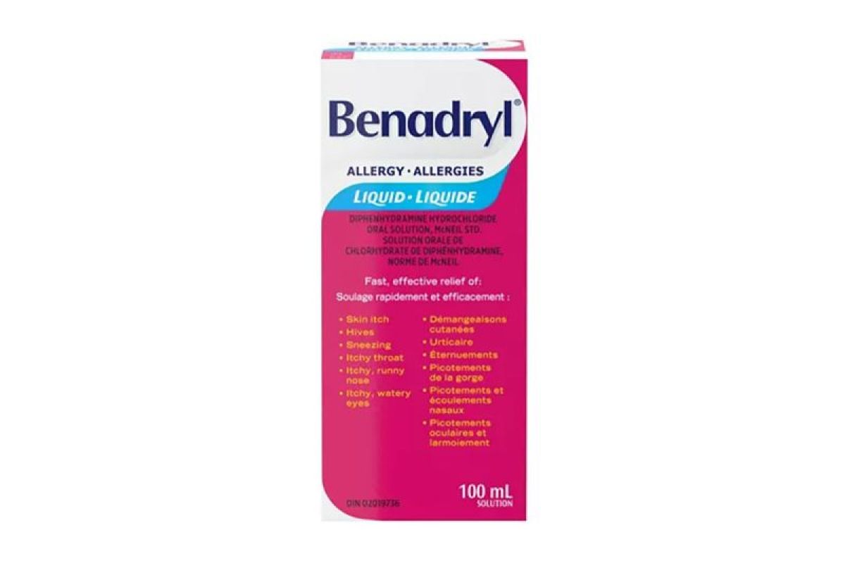 Benadryl ditarik dari pasar AS diduga berisiko sebabkan keracunan anak