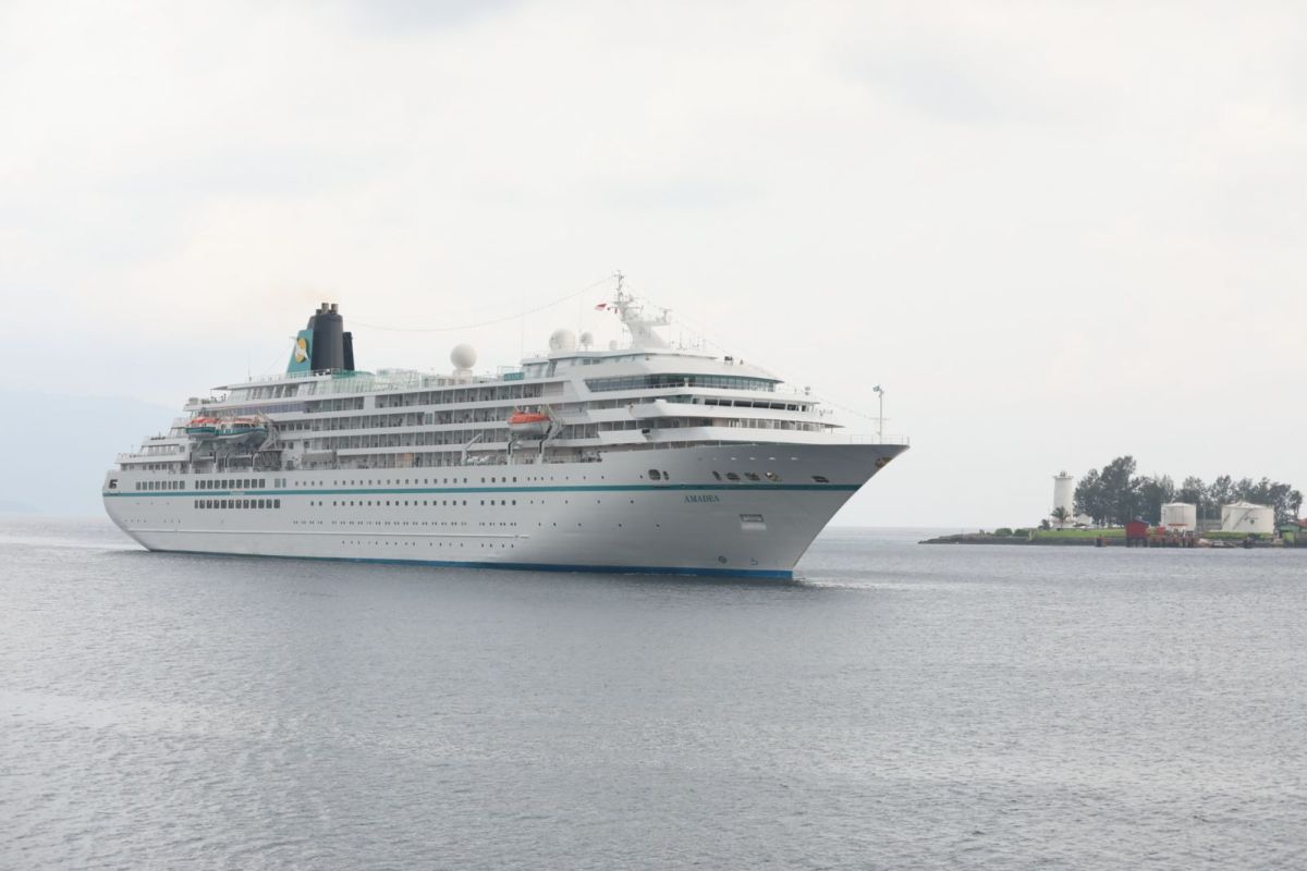 Kapal pesiar MS Amadea bawa 521 penumpang ke Sabang