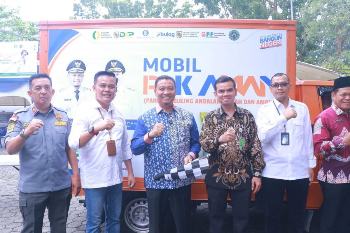 Pemko Pekanbaru operasikan Mobil Pangan Keliling AMAN