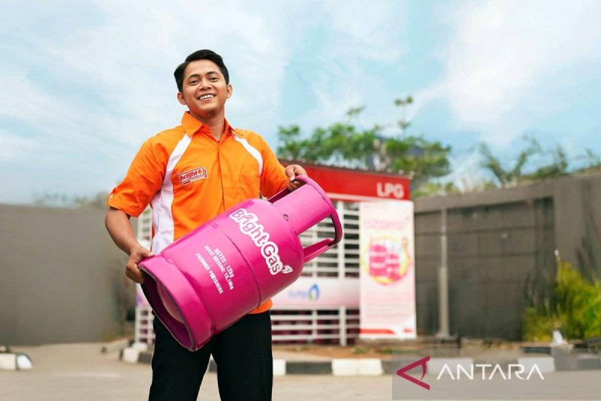 Pertamina sediakan layanan antar LPG Bright Gas