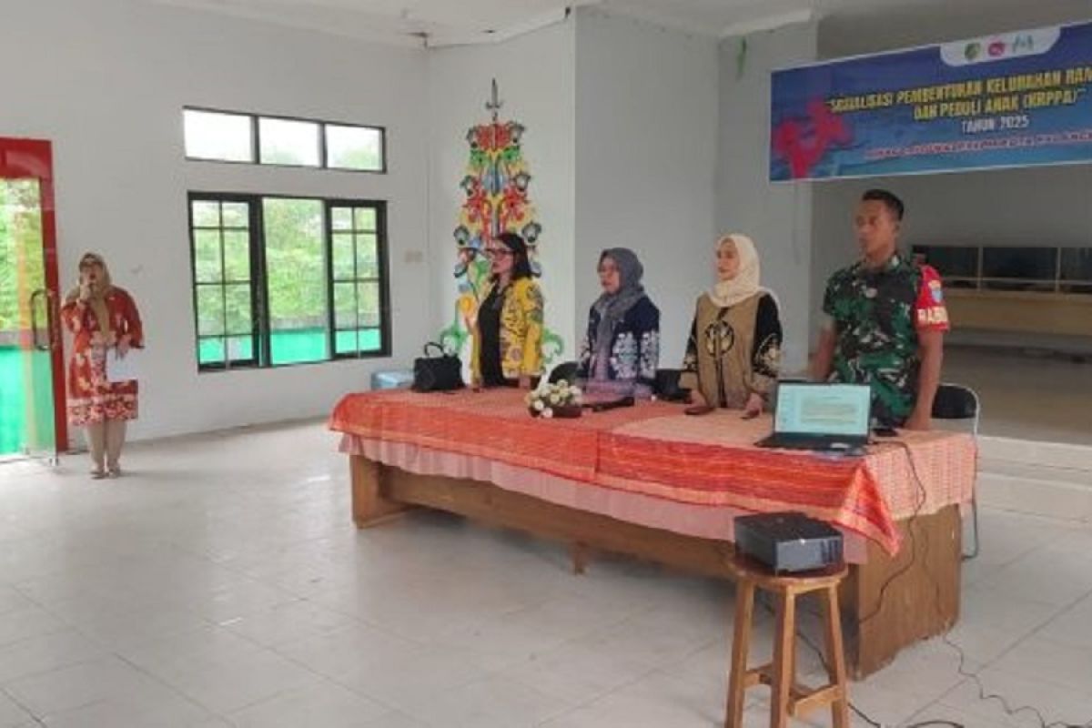 Palangka Raya kembangkan pembentukan kelurahan ramah perempuan