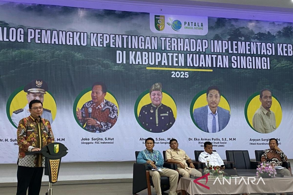 FSC jadi solusi pengelolaan hutan berkelanjutan di Kuansing