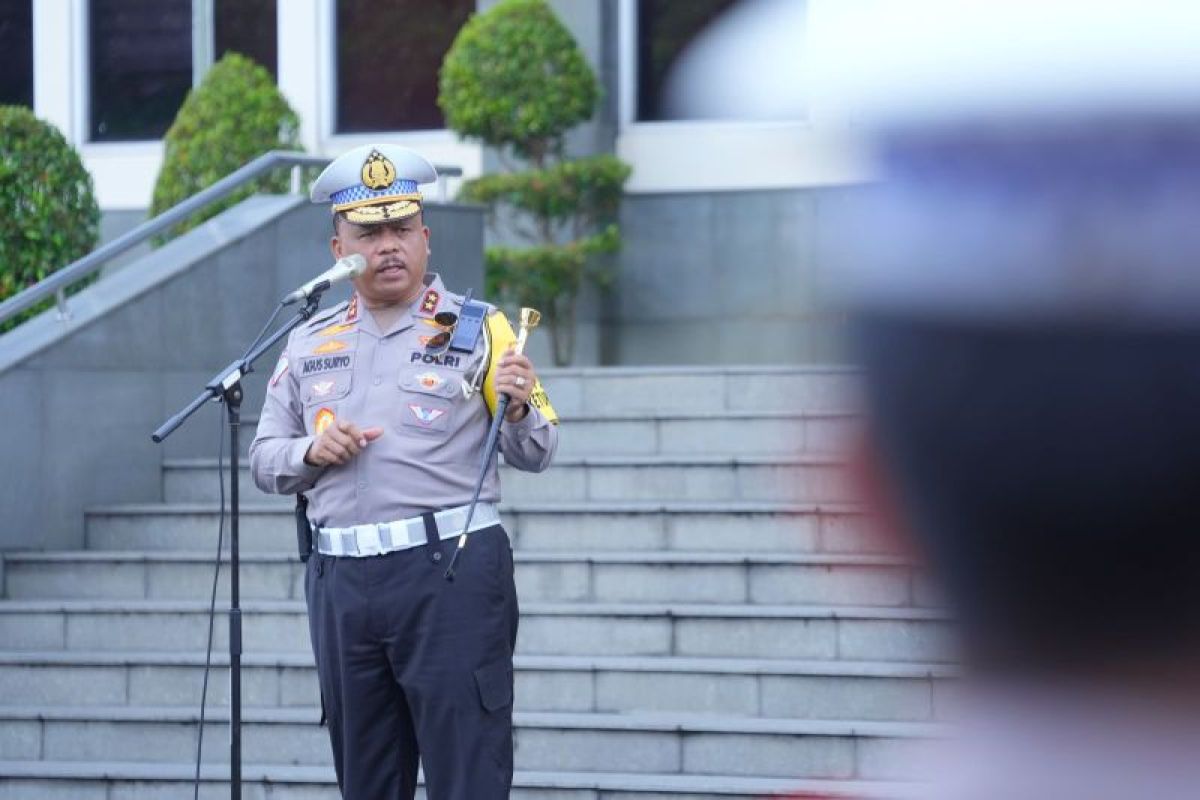 Polisi menyarankan masyarakat untuk tidak menggunakan kendaraan roda dua untuk pulang kampung