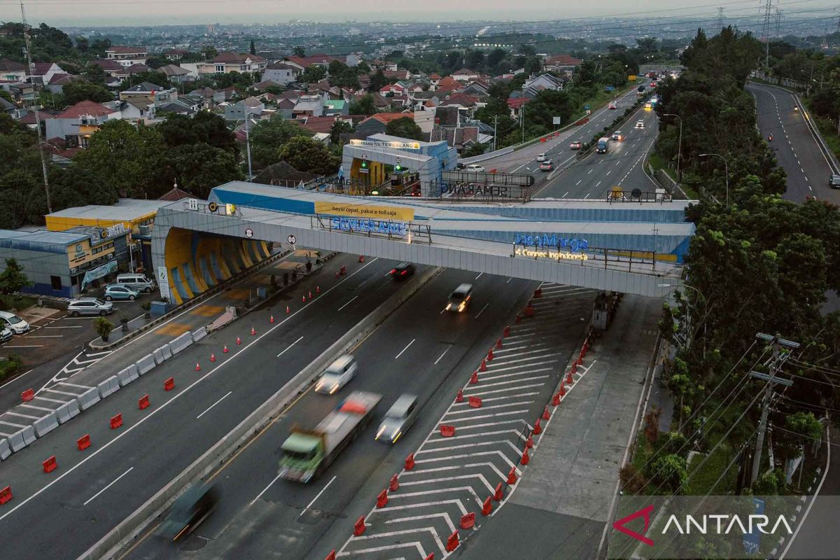 325 ribu kendaraan tinggalkan Jabotabek padaH-9 Lebaran