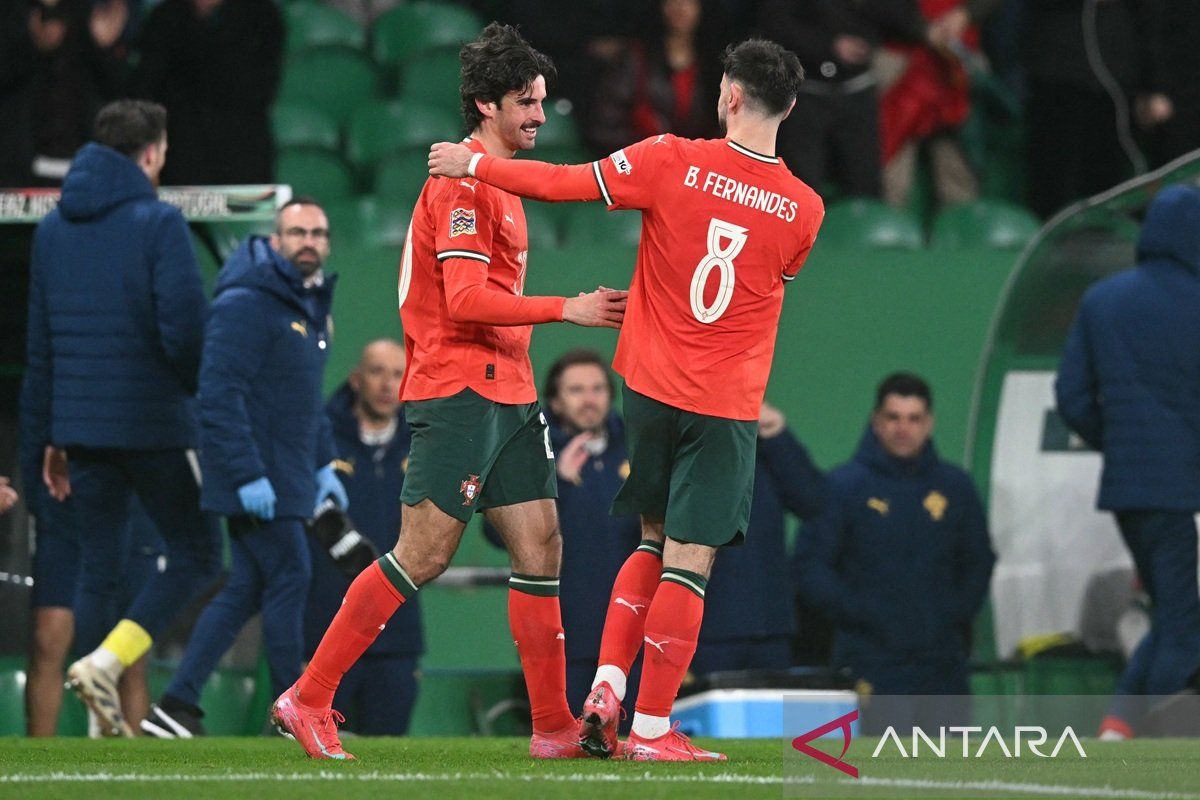 UEFA Nations League - Portugal melaju ke semifinal berkat dua gol di babak tambahan