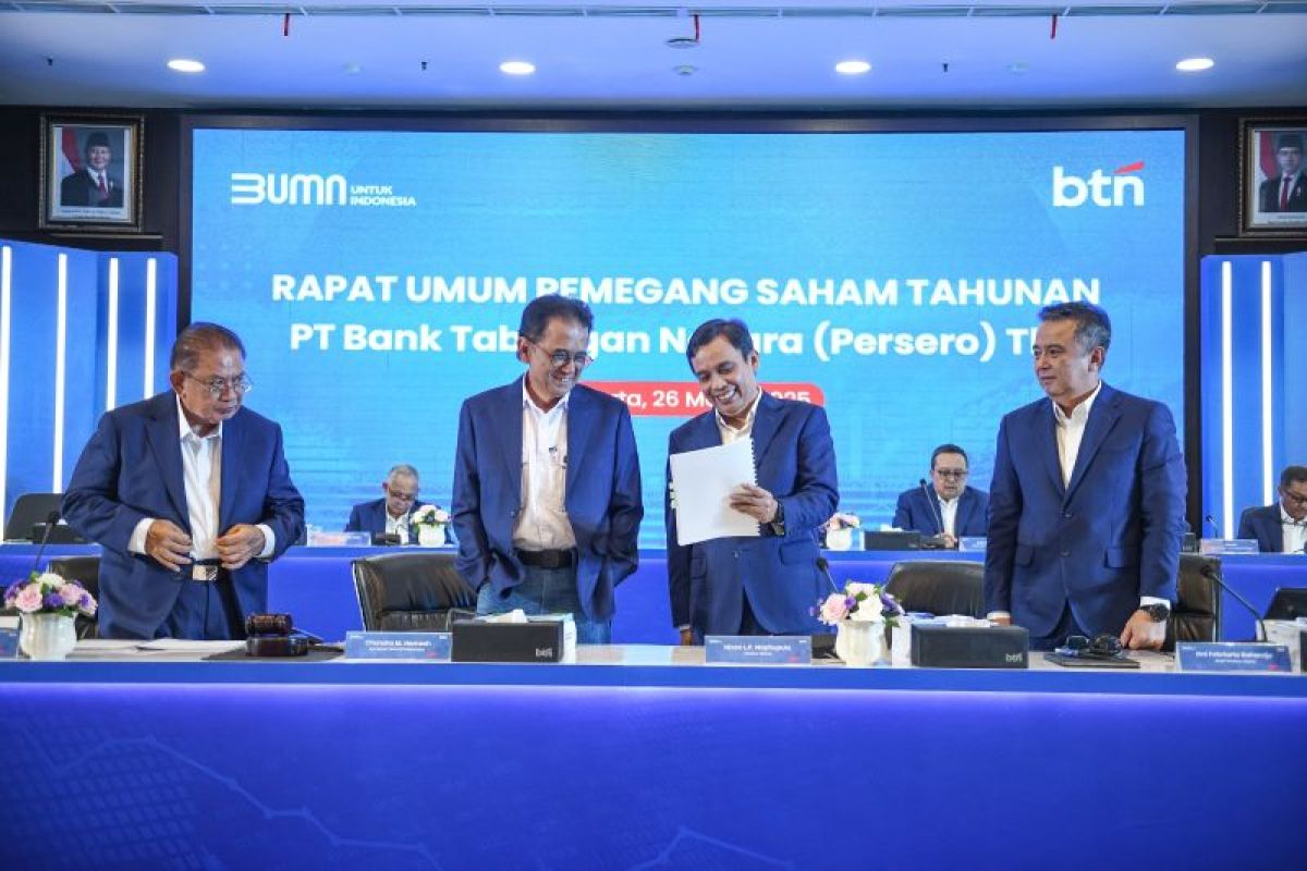 BTN sepakati pembagian dividen Rp751,83 miliar dalam RUPST hari ini