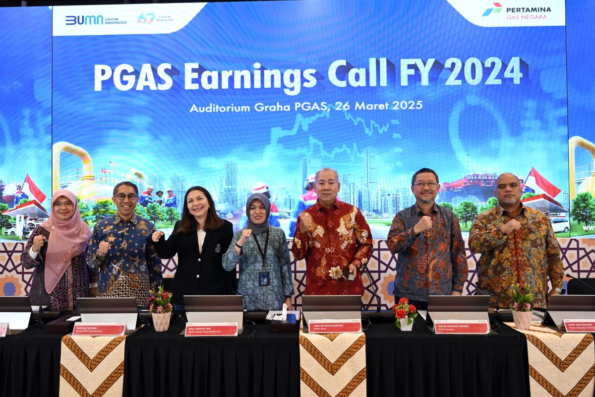 PGN catat kinerja positif pada 2024