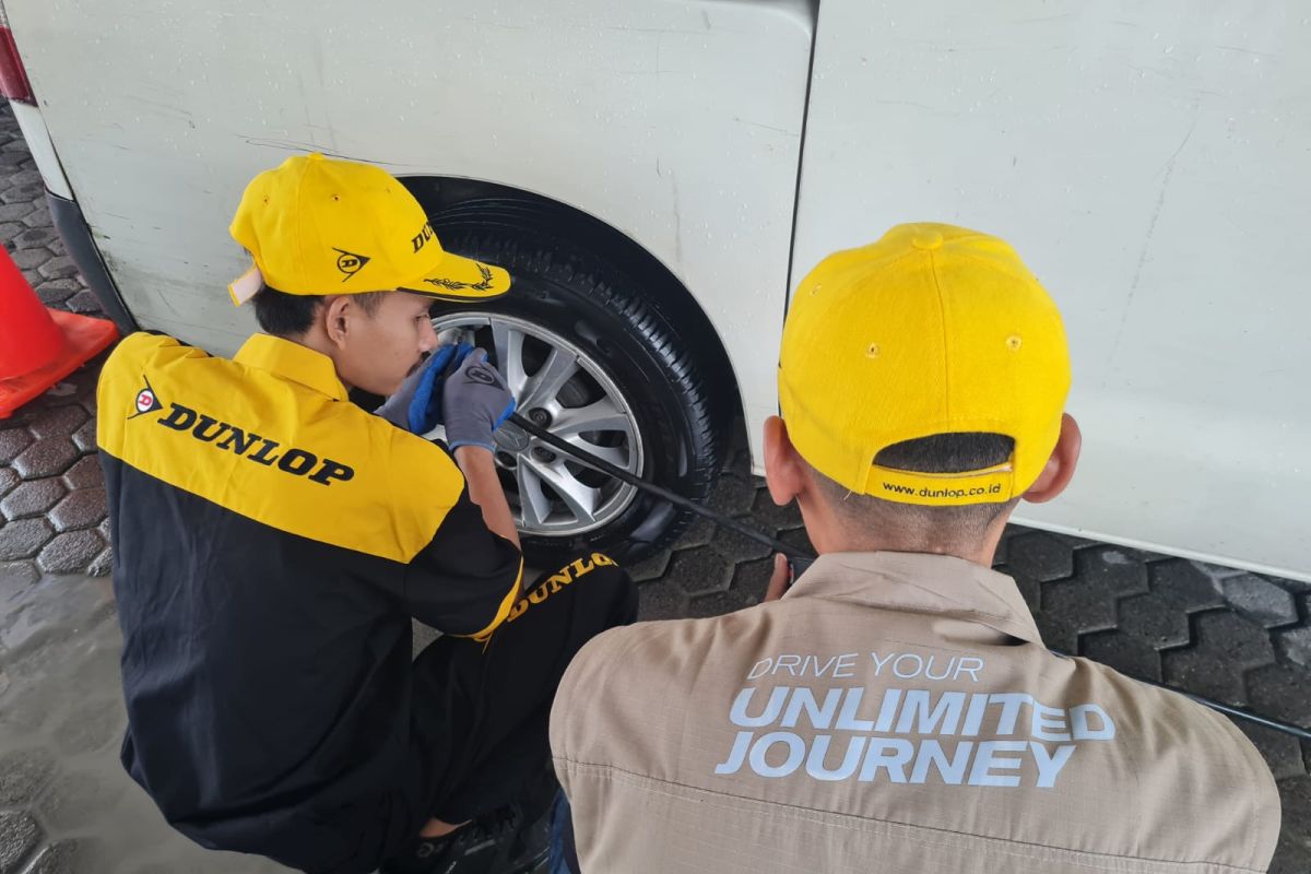 Posko Mudik Dunlop siap manjakan para pemudik