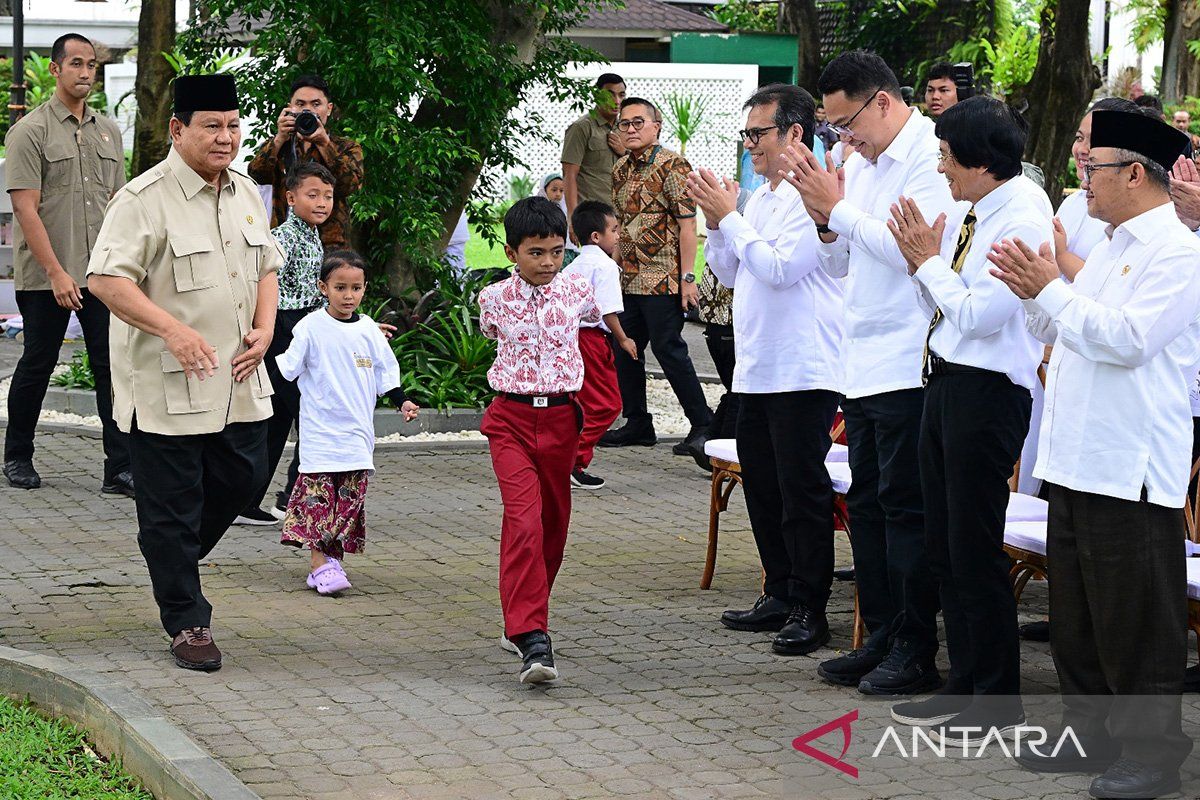 Prabowo: Program MBG untuk anak dan ibu hamil jadi perhatian dunia