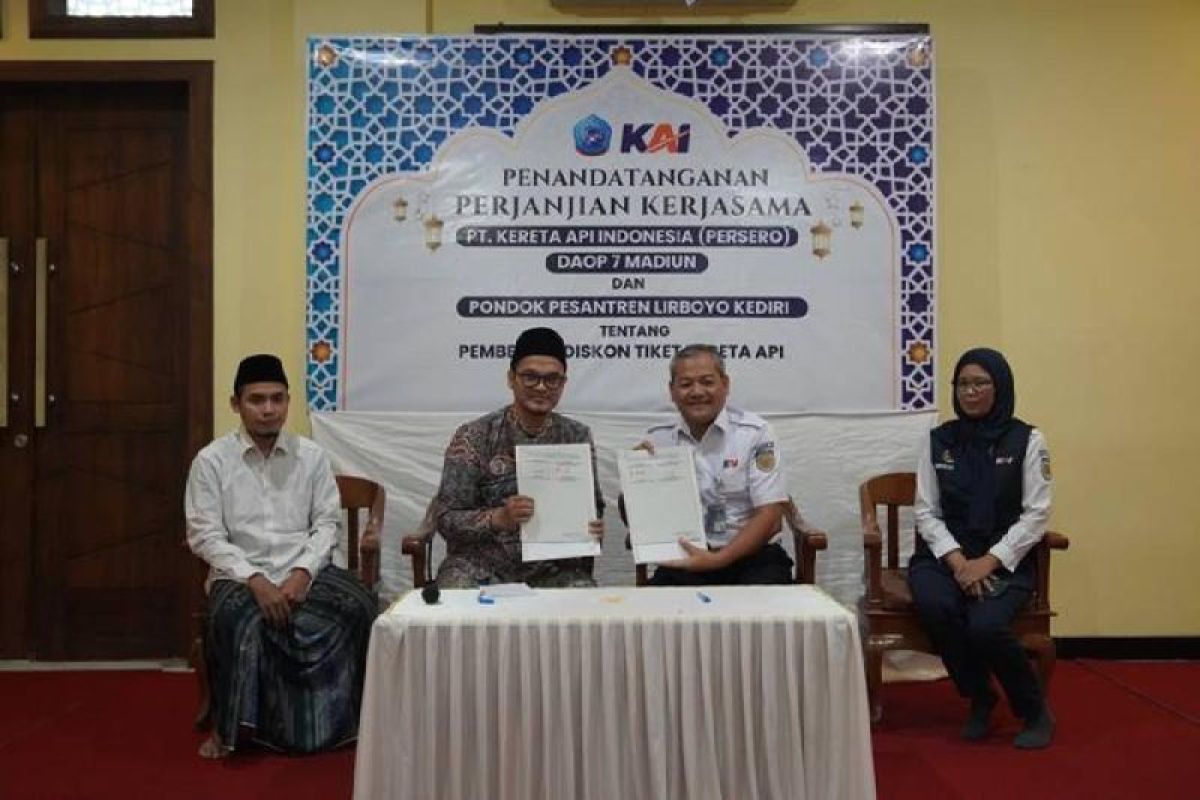 KAI Daop 7 gandeng Pesantren Lirboyo Kediri beri diskon tiket