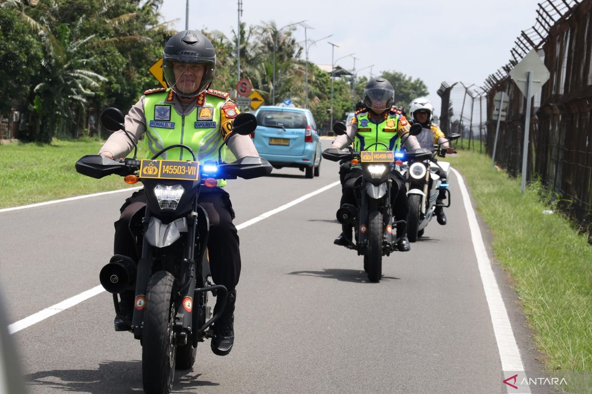 Kapolres pastikan kesiapan pengamanan arus balik di Bandara Soetta