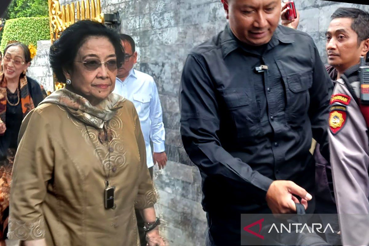 Megawati ziarah ke makam Bung Karno saat Lebaran
