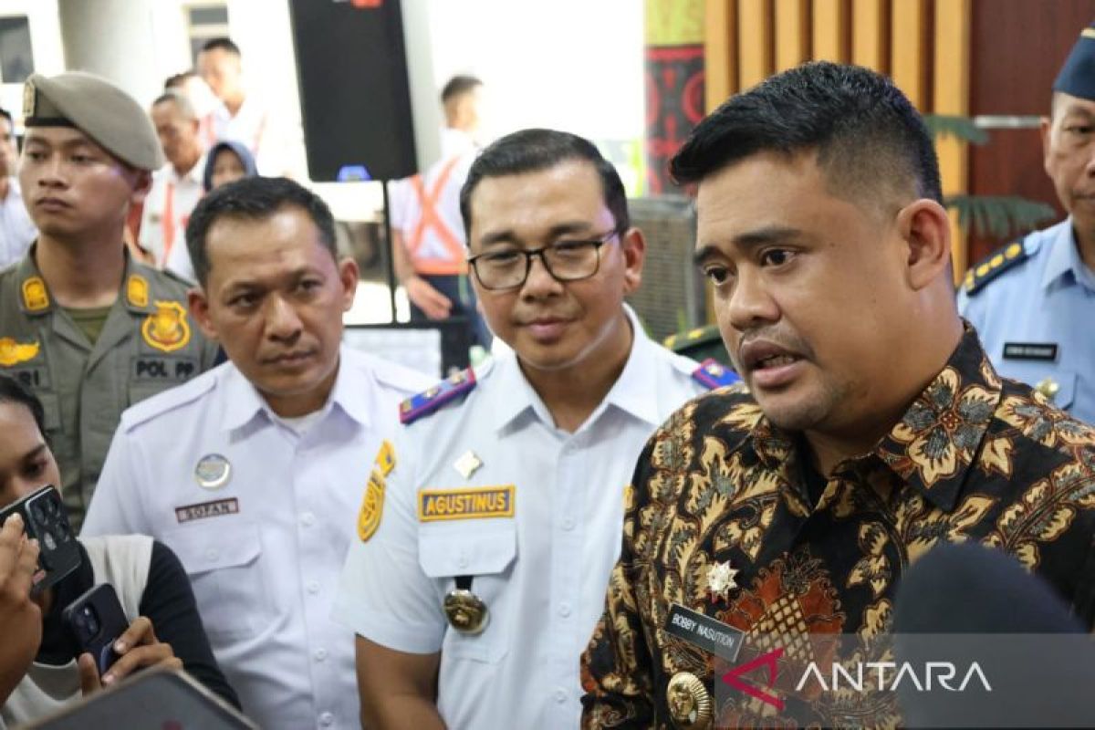 Dishub ingatkan  peserta mudik gratis kembali ke Medan mulai 5 April