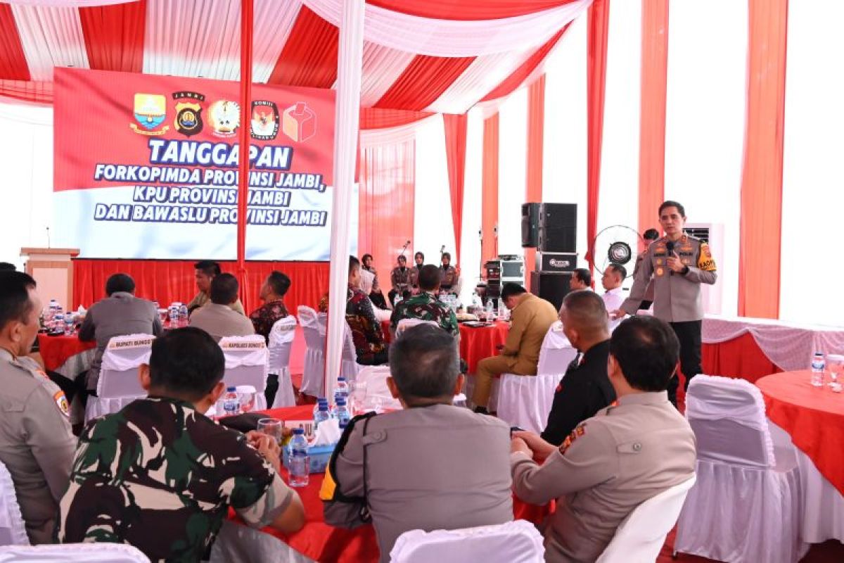 Kapolda Jambi hadiri deklarasi damai PSU di Bungo