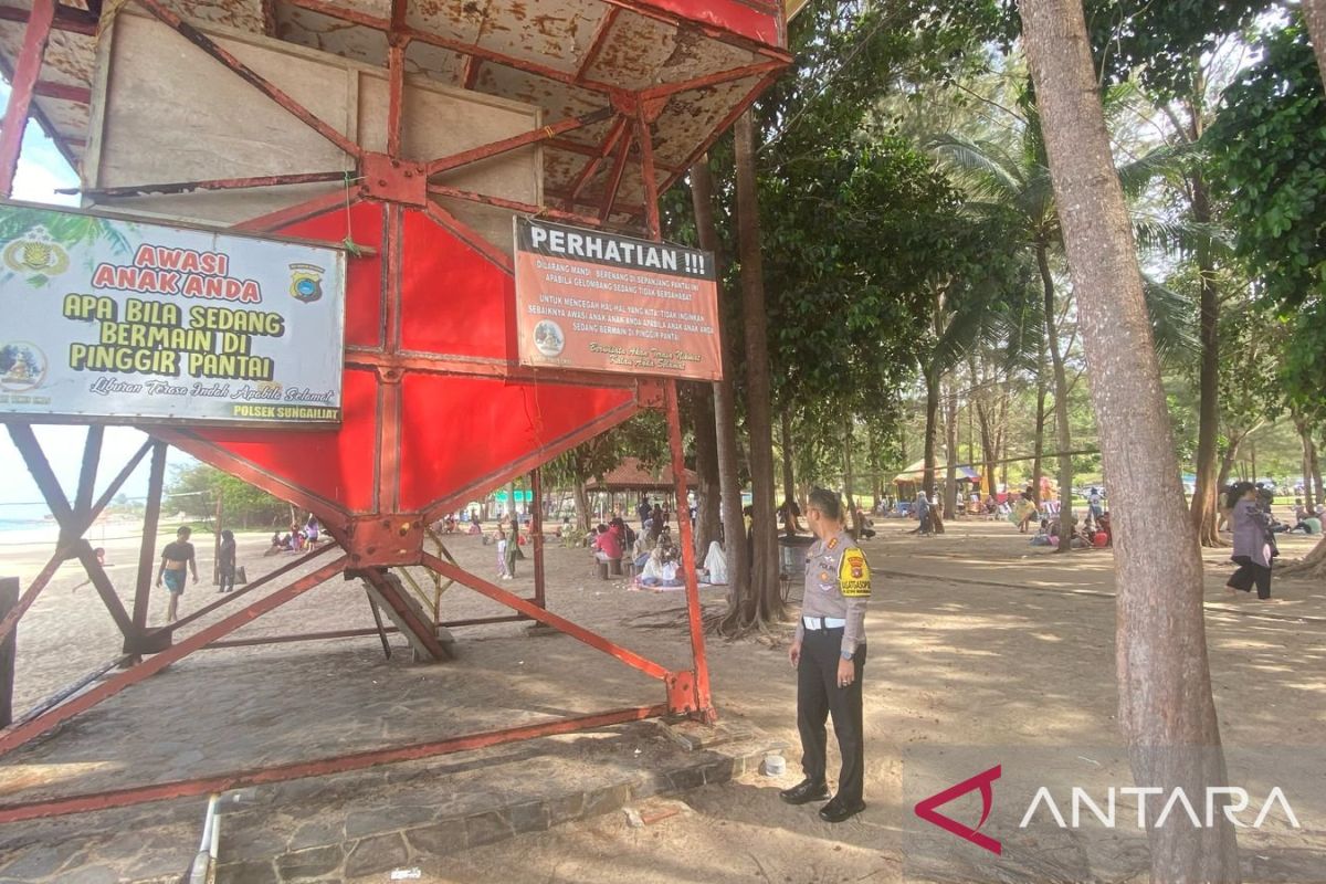 Dirlantas Polda Babel pantau lokasi wisata pastikan kenyamanan dan keamanan masyarakat terjamin selama libur Lebaran
