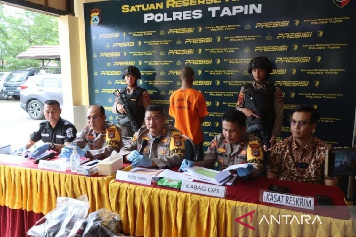 Motif pembunuhan di Desa Tatakan Tapin karena cemburu