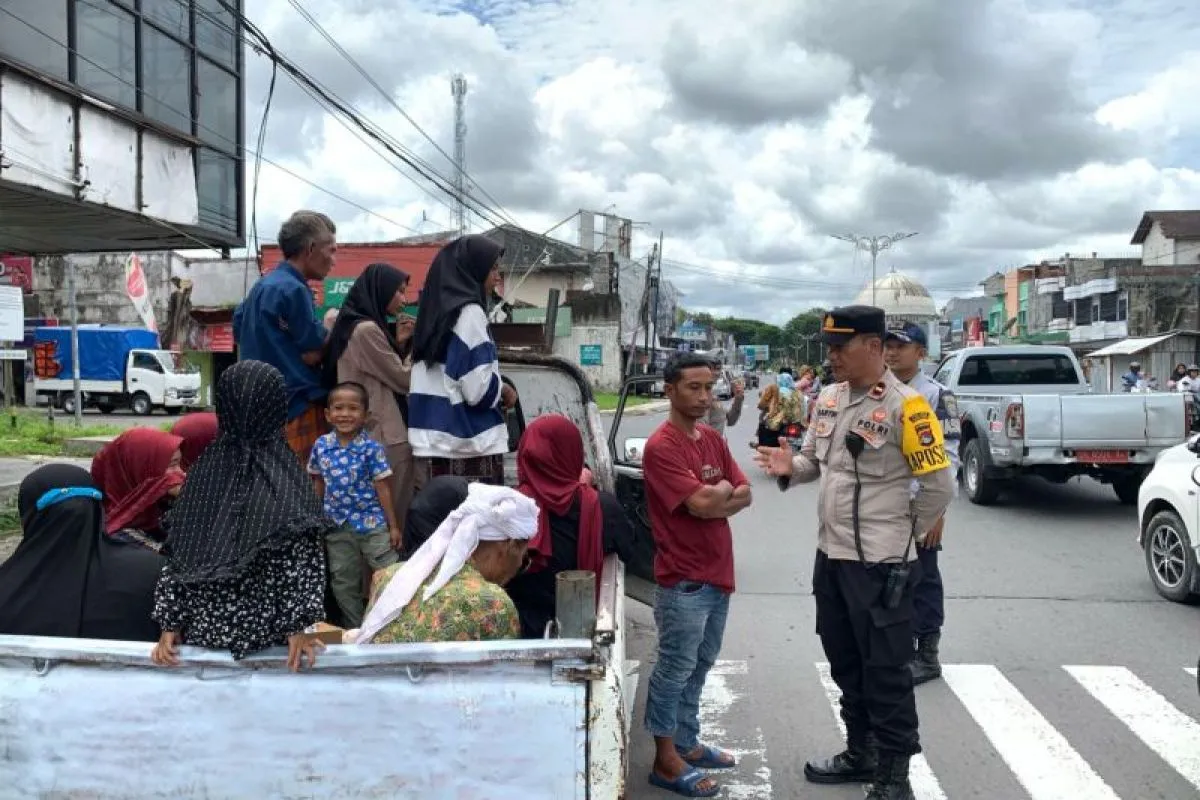 Polisi imbau warga Lombok Tengah tak gunakan pickup saat Lebaran 2025