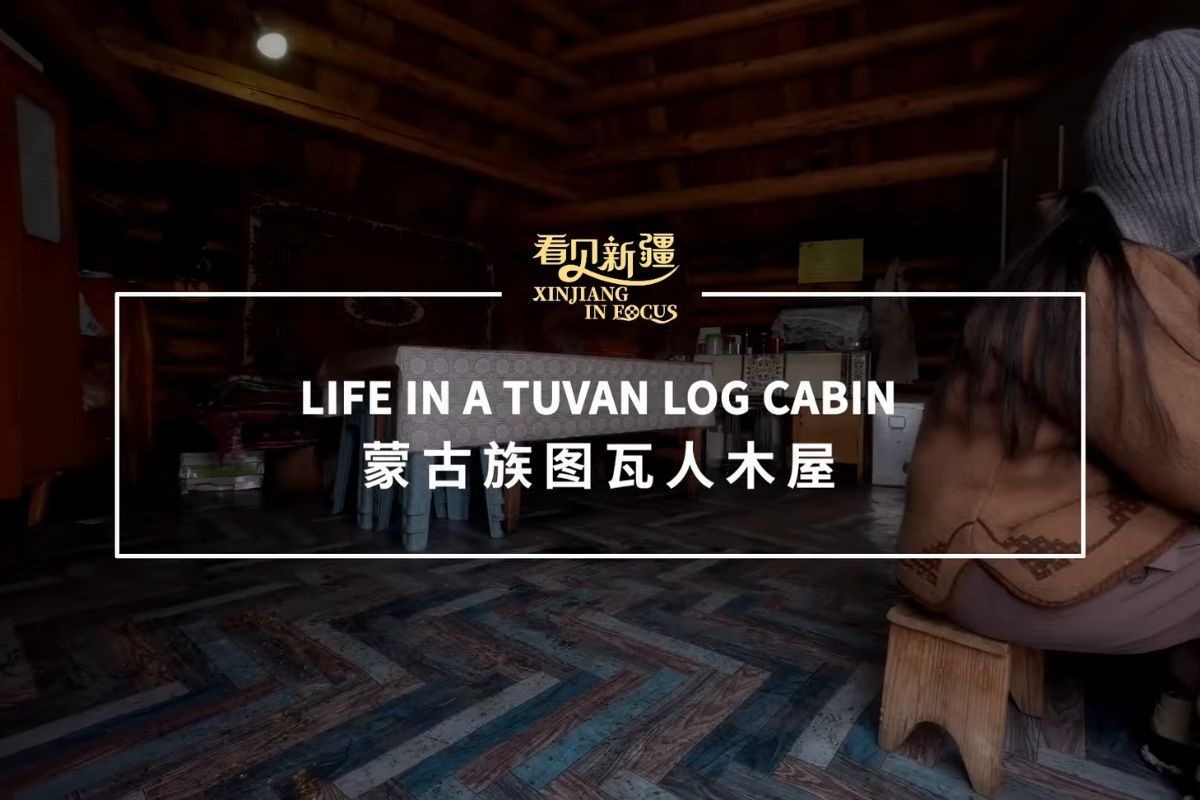 CCTV+: "Xinjiang In Focus" | Kehidupan Suku Tuva di Pondok Kayu