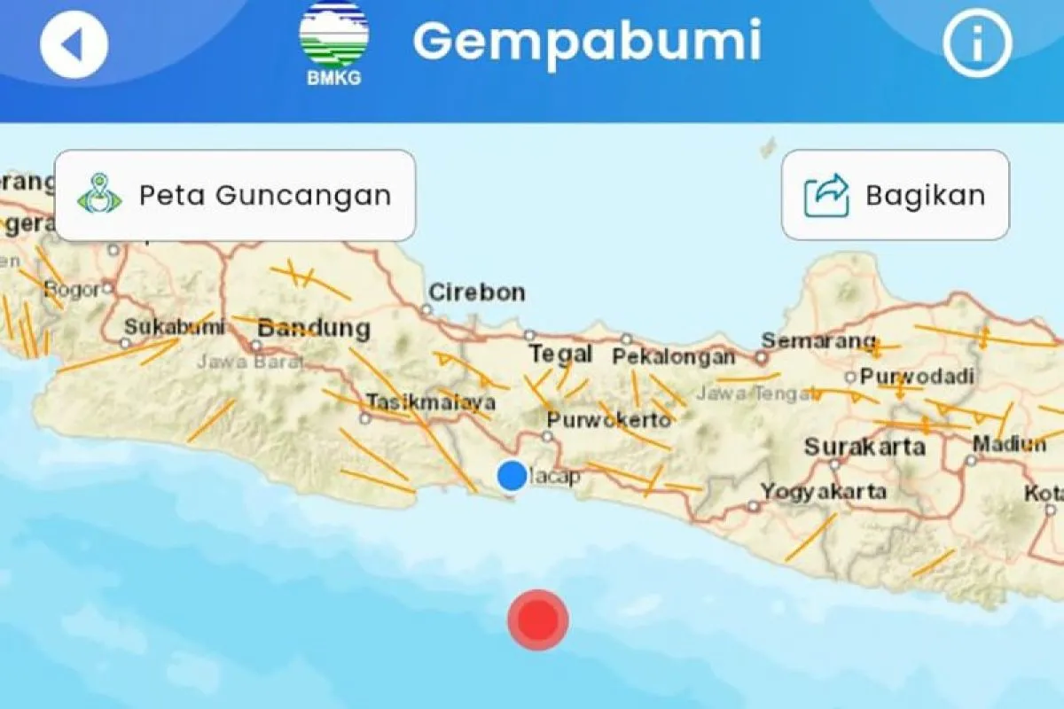 Gempa di Cilacap, BPBD pantau dampaknya