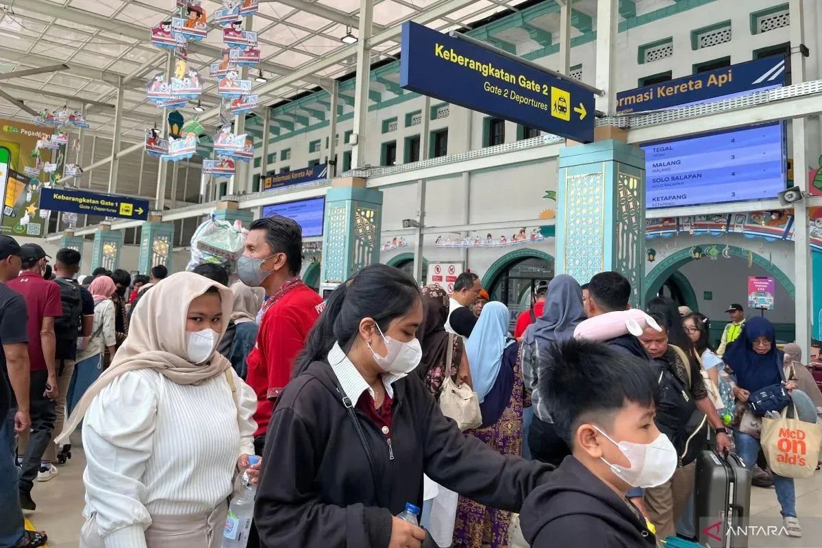 KAI proyeksikan puncak arus balik Lebaran terjadi 6 April