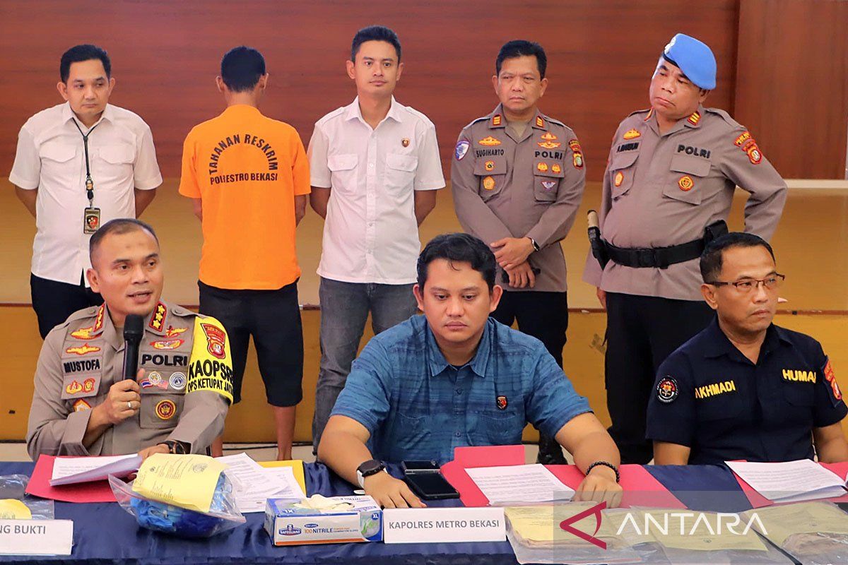 Polisi ungkap kasus pencabulan ayah terhadap dua anaknya di Bekasi