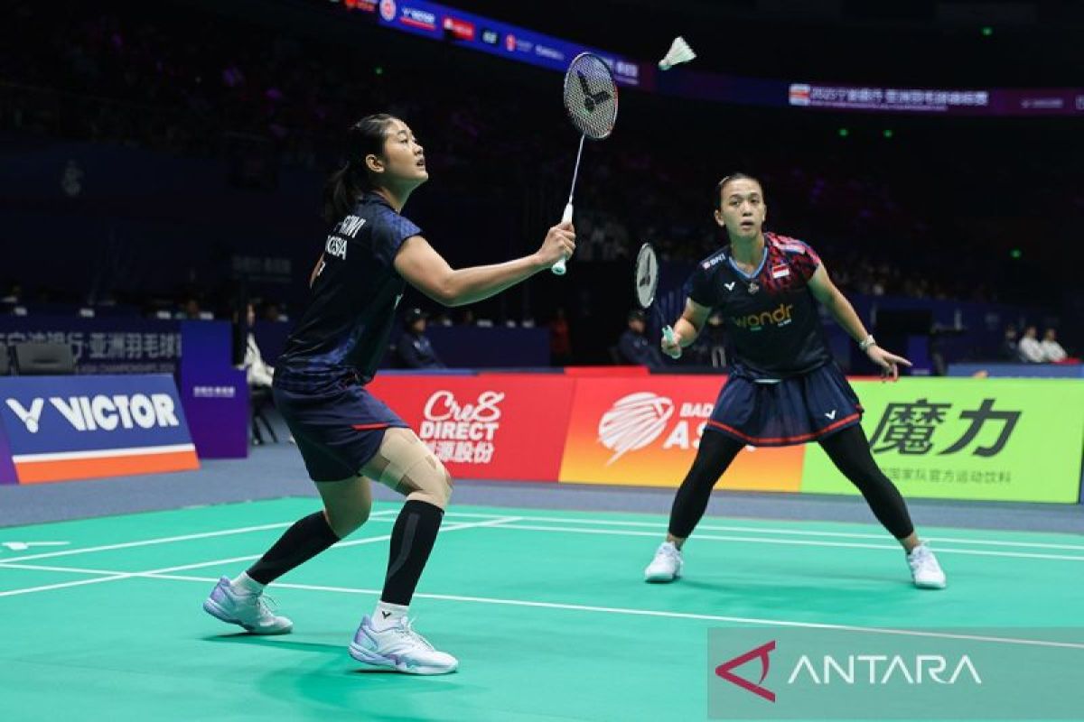 Ganda putri Indonesia Trias/Rachel terhenti pada semifinal Taiwan Open 2025