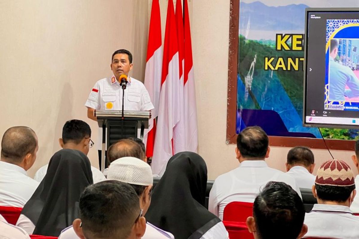 Halal bi halal Jajaran Kanwil Kementerian Hukum, HAM, Imigrasi dan Pemasyarakatan Malut