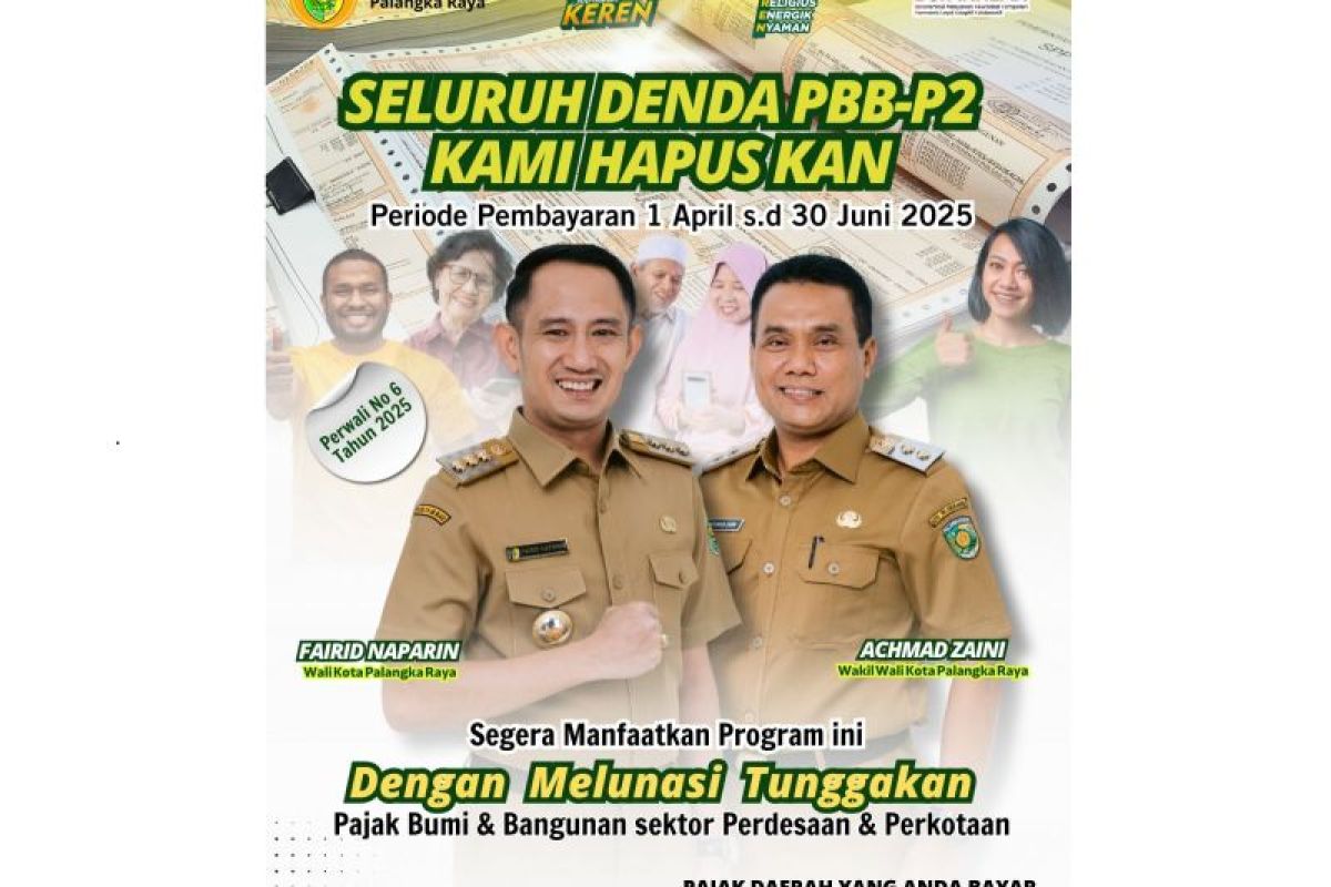 Pemkot Palangka Raya jadikan pelunasan PBB syarat kenaikan pangkat ASN