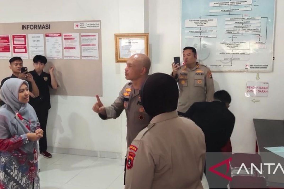 Kapolda Babel ajak jajaran giat donor darah untuk tambah persediaan