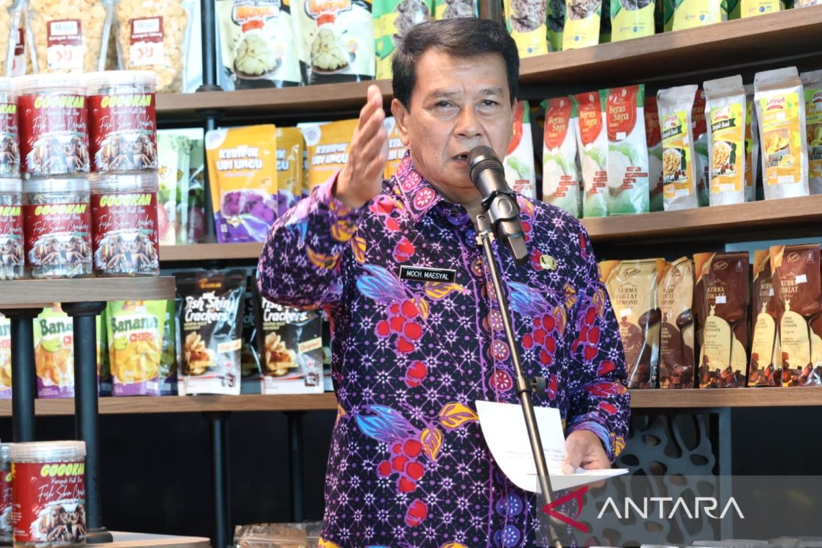 Puluhan produk UMKM Tangerang dipasarkan di Bandara Soetta