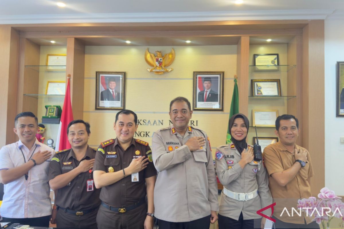 Polres Bangka Tengah - PN perkuat kerja sama penegakan hukum