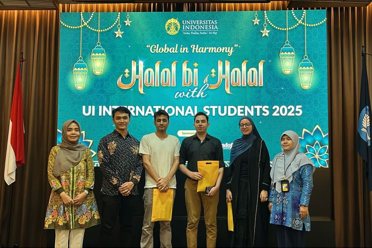 UI gelar acara halal bihalal mahasiswa internasional wujudkan kampus global