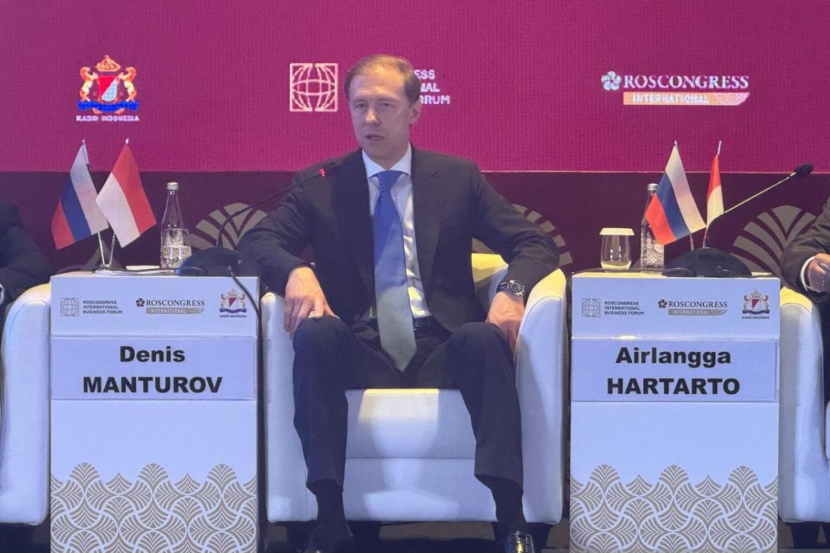 Wakil Pertama PM Rusia dorong bentuk kerja sama baru RI-Rusia