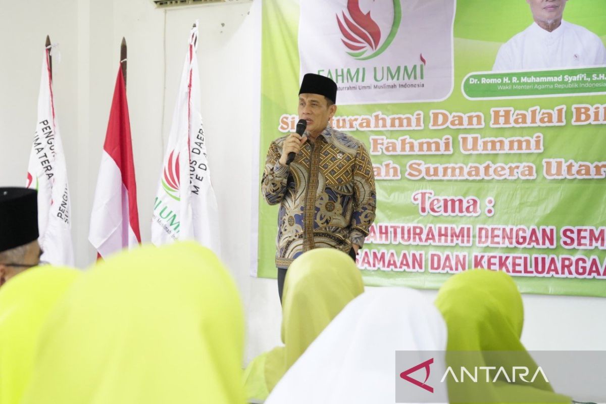 Wamenag Romo minta Fahmi  Ummi dapat semakin eksis lagi