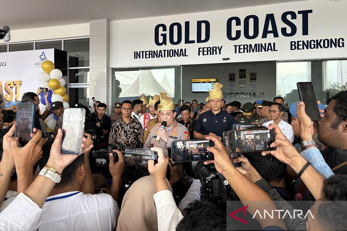 Kapolri lakukan kunjungan kerja ke Kepri