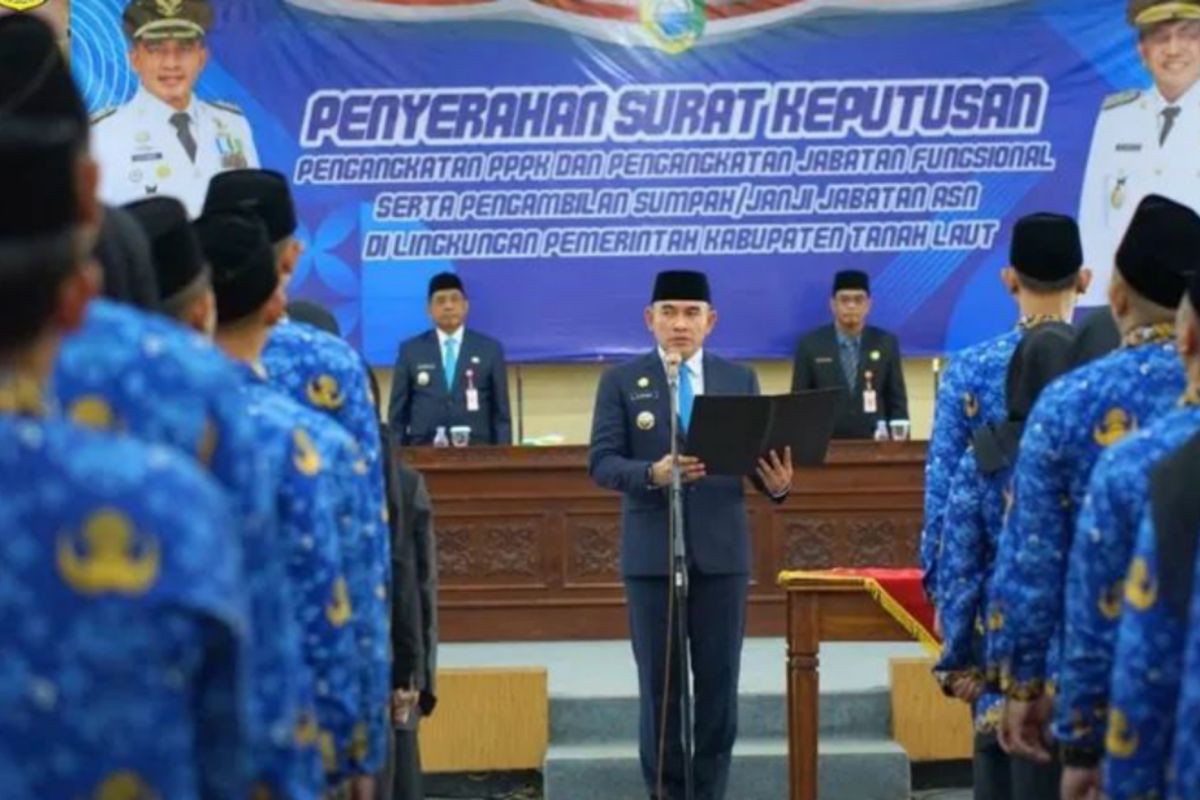 Bupati H Rahmat Trianto ajak seluruh leading sektor berkolaborasi bangun Tanah Laut