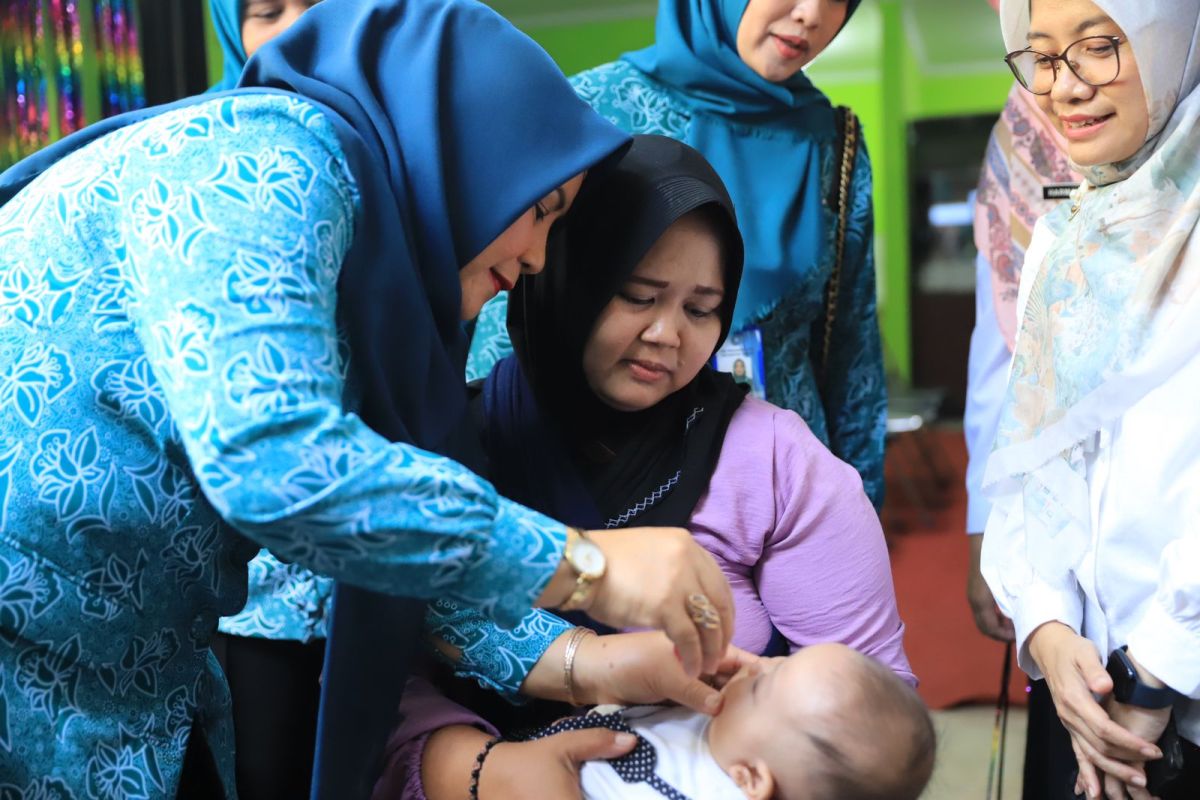 Puskesmas di Kota Tangerang gelar imunisasi, sasar 1.012 balita